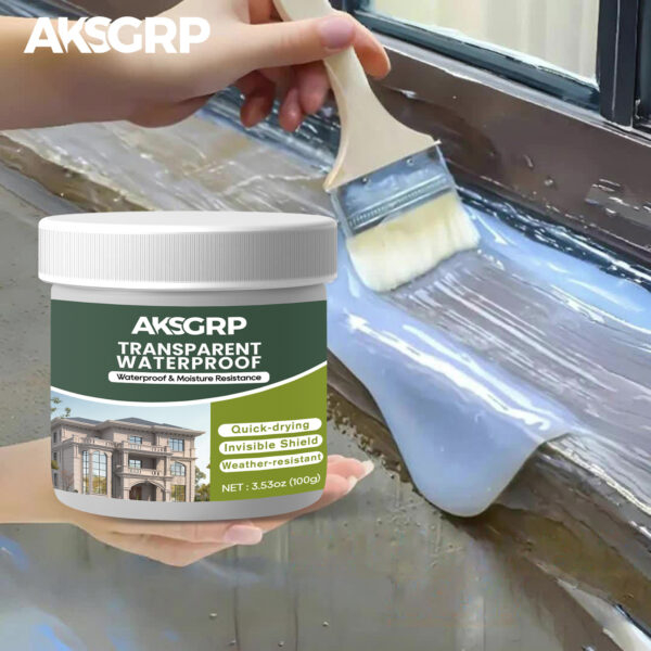 Nano Clear Waterproof Glue: No-Tile-Removal Leak Repair for Exterior Walls, Bathrooms & Floors