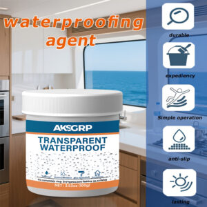 详情图片_06 Clear Waterproof Sealant: For Pipes, Eaves, Floors - Repairs Cracks & Stops Leaks