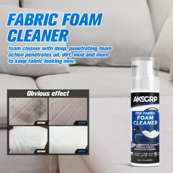 Fabric Cleaner & Dry Cleaner: Stain Remover for Curtains, Carpet & Sofa, No - Wash, for Cross - Border Sales