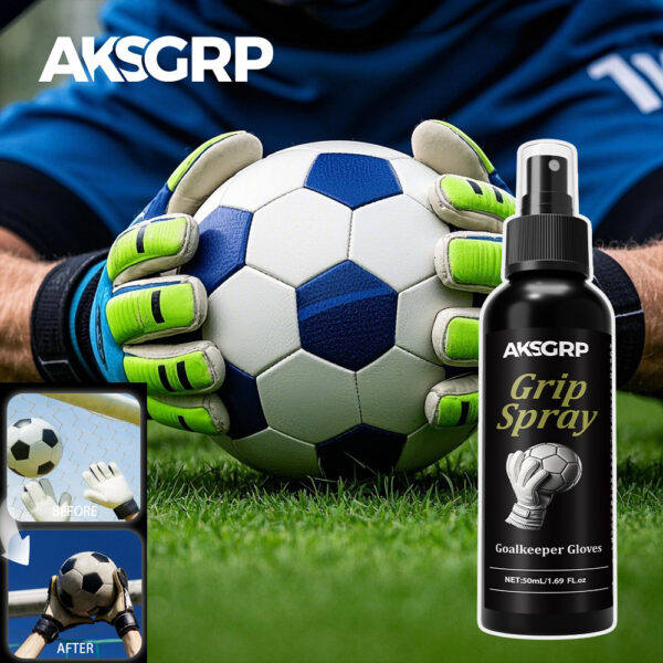 Goalkeeper Glove Spray: Enhances Grip, Cleans & Maintains, Specialized for Anti-Slip Performance