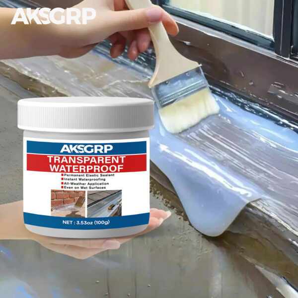 Nano Waterproof Coating: Clear Liquid Sealant for Roof, Wall Leak Repair & Bathroom Moisture Protection