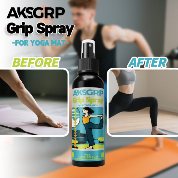 Multi-Purpose Anti-Slip Spray: For Yoga Mats, Non-Slip Grip Gloves & Shoe Soles