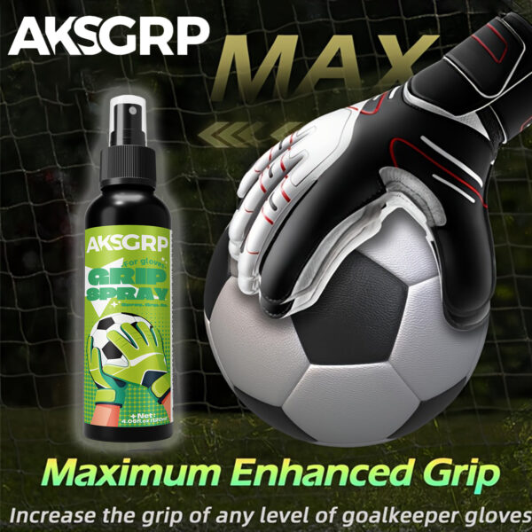 Goalkeeper Glove Tackifier, Sole Anti-Slip Spray & Goalkeeper Glove-Specific Anti-Slip Maintenance Spray