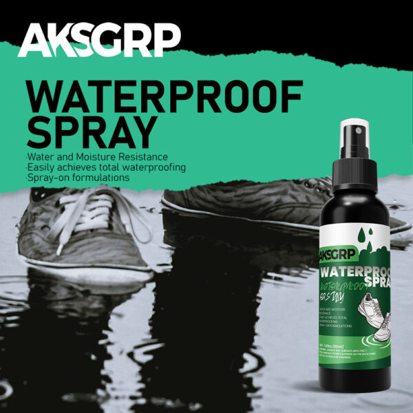 Nano Waterproof Spray: Anti-Dirt, Oil & Stain Protection for Shoe & Sneaker Uppers