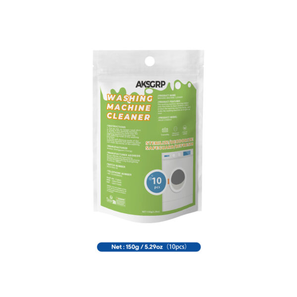 Home Drum Washing Machine Tank Cleaner: Effervescent Tablets for Stain Removal, Descaling & Sterilization