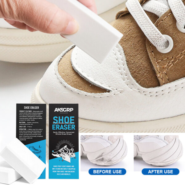 Sneaker Eraser Sponge: Magic Cleaner for White Shoes, Suede & Canvas – Bestseller
