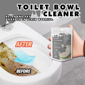 Natural Floral Scent Toilet Cleaning Tablets, Toilet Cleaning and Deodorizing, Powerful Scale Removal, Odor Eliminator