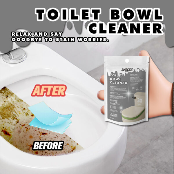 Natural Floral Scent Toilet Cleaning Tablets, Toilet Cleaning and Deodorizing, Powerful Scale Removal, Odor Eliminator