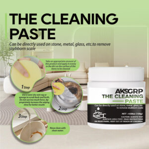 详情图片_5 Multi-Purpose Cleaning Balm: Water-Free Stain Removal for White Shoes, Leather & Home Care