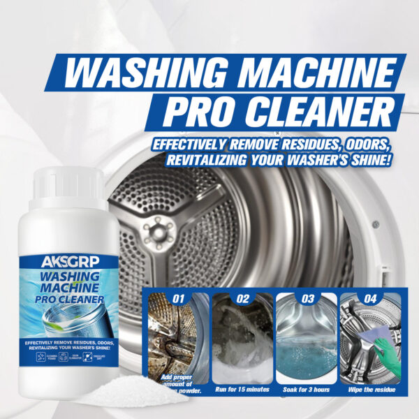 Washing Machine Tank Cleaner: Home Use for Stain Removal, Odor Elimination & Inner Drum Cleaning