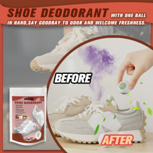 Odor-Eliminating & Absorbing Deodorizer (Long-Lasting Freshness) – For Shoes, Shoe Cabinets, Deodorizing Balls & Athletic Sneakers