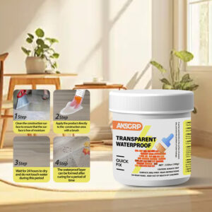 详情图片_6 Clear Waterproof Sealant: Leak Repair for Kitchen, Bathroom, Exterior Wall & Roof