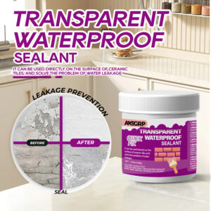 详情图片_7 Transparent Waterproof Repair Glue: Special for Kitchen, Bathroom & Exterior Walls, Leak-Sealing Coating for Roof Protection