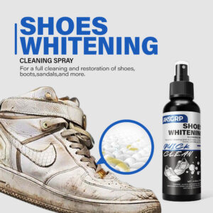 Shoe Brightening Cleaner: White Sneaker Stain Remover, De-Yellowing & Whitening Agent | All-Purpose Shoe Cleaner