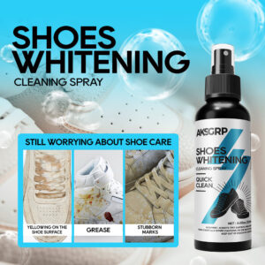 White Sneaker Cleaner & Whitener: Stain Remover for Soles, Brightening Miracle
