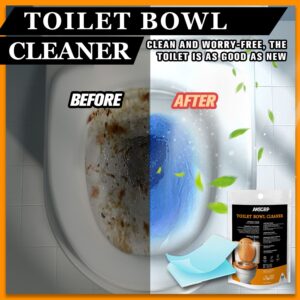 Toilet Cleaning Tablets, Toilet Bowl Cleaner, Removes Stains and Scales, Cleans Yellow Stains, Concentrated, Deodorizes and Freshens the Bathroom, Strong Scent。